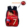 Zaino Scolastico Ronaldo Borsa Sportiva per la Scuola Zaino CR Mochila Zaino Studente Stella del Calcio per Ragazzi Ragazze Miglior Regalo