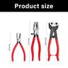 Professional Grade Glass Cutter Set 10 Tool With Leather Storage Case Precise Cutting For Tile Mirror Bottle Art Creation