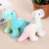 Tie-Dye Dinosaurier Puppe Anhänger Schlüsselanhänger Plüschtier Geburtstagsgeschenk Mädchen Stoffpuppe Taschenanhänger