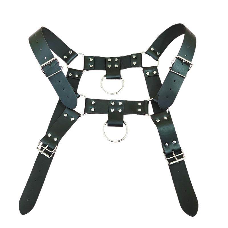Manufacturer Nightclub Men's Erotic Bondage Leather Alternative Bondage Sm Props Supplies Male Slave Wear Toys