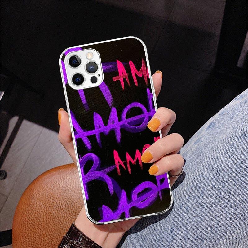AMOR This Is Love Phnoe Case for Iphone 17 Air 16 11 12 13 Mini 14 Plus 15 Pro Max 7 8E SE 2020 16ProMax Phone Cover Coque 17 Ai