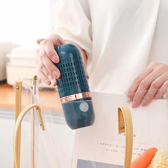 Fruit And Vegetable Cleaner Portable Wireless Capsule Food Purifier for Produce Waterproof 10-Min Detox Machine for Home Travel