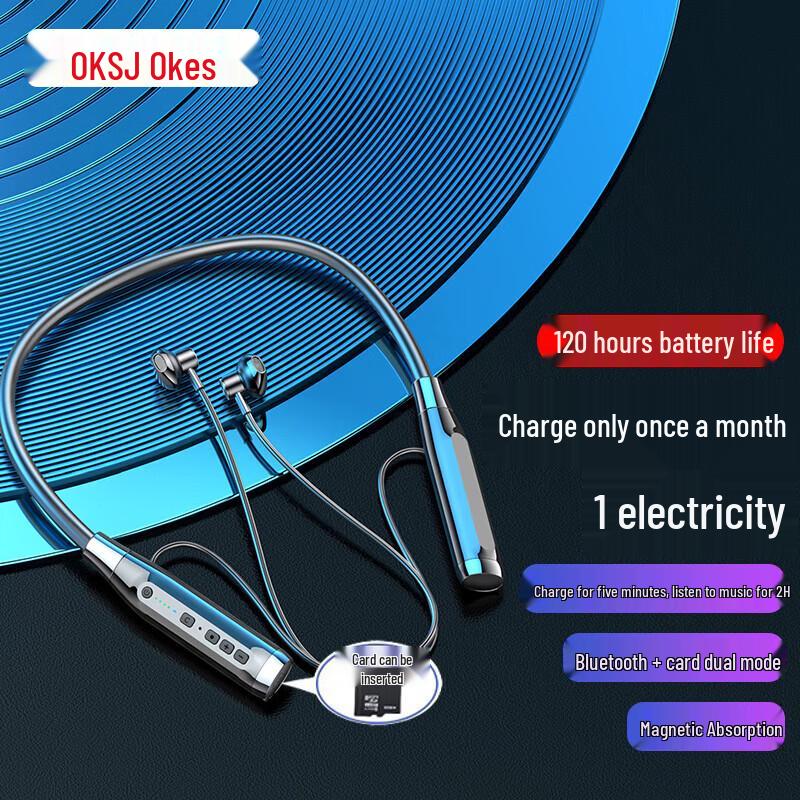 

OKSJ A13 Wireless Sport Neckband Bluetooth Headphones