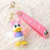 Cute 3D PVC Soft Rubber Cartoon Doll Keychain Large Blind Box Bag Pendant