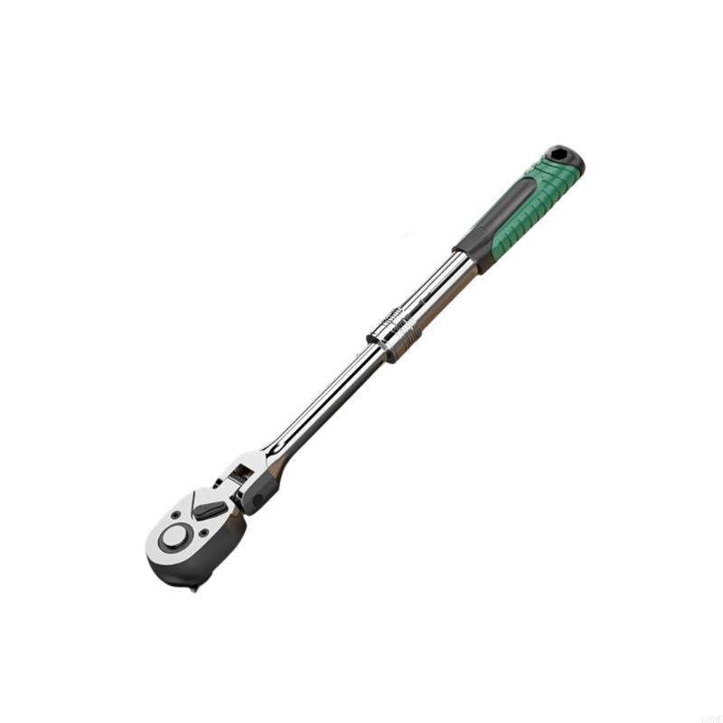 72 Tooth Ratchet Wrench With Retractable Head Suitable For Tight Space Professional Automotive Repair Furniture Assembly
