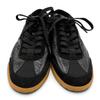 Excellent CHANEL sneakers COCO Mark Lace-up Leather black Women 37 G45996 Used