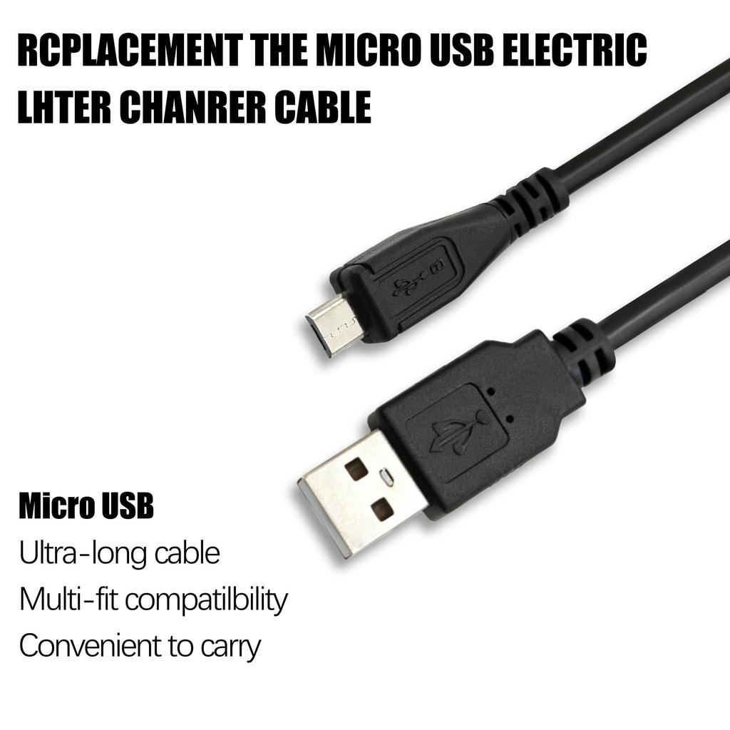 Replacement Micro USB Charging Cable Compatible with Astro A38 Gaming MixAmp MixAmp Pro TR Charging Cable A50, A20, Headsets, TXD, (2m)