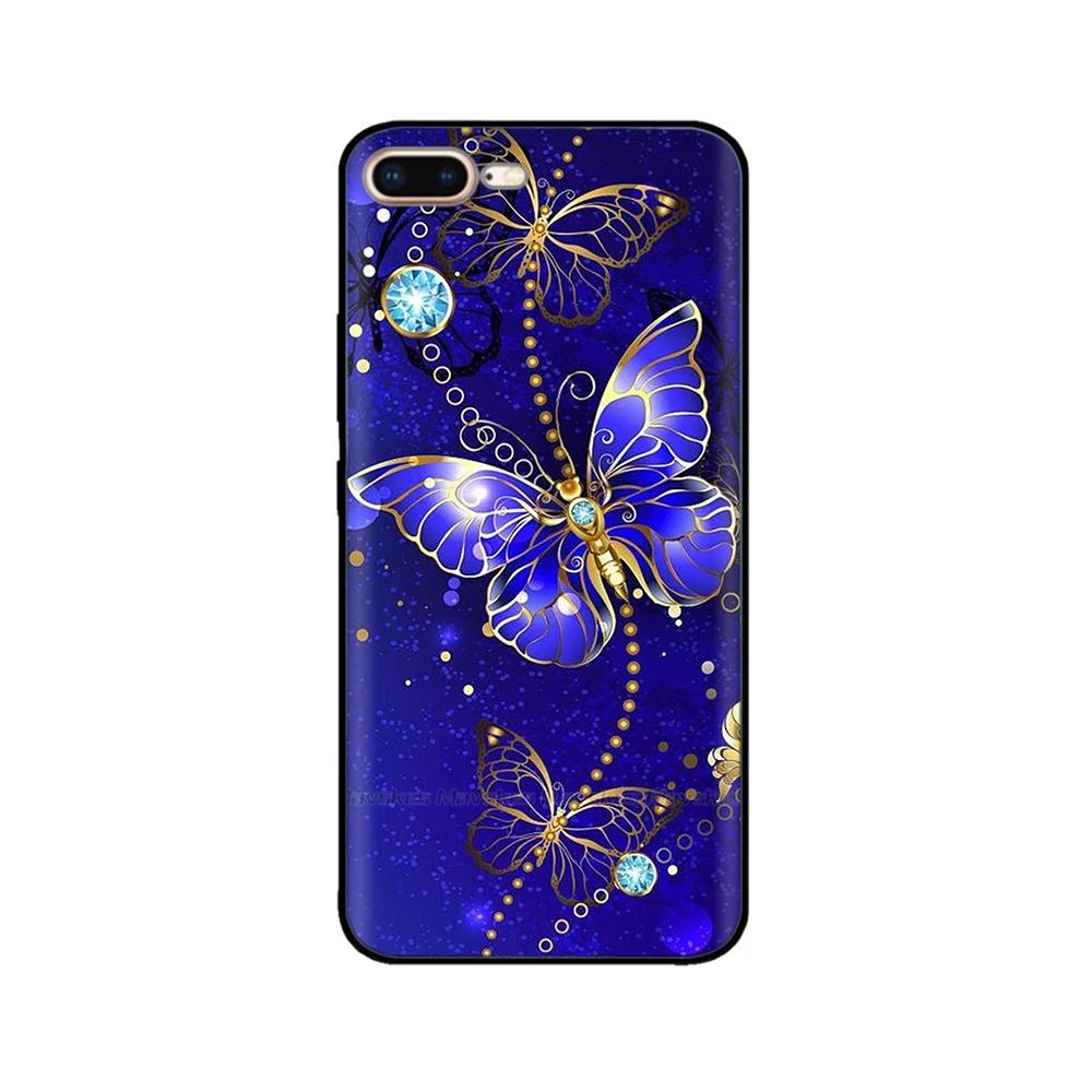 For iPhone 7 8 Plus Phone Case Cute Camera Protector Back Cover For iPhone 6s 6 7 8 Plus SE 2020 Liquid Silicone Coque Fundas