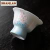 45ml Hand-painted Rabbit High Foot Teacup Traditional Tea Bowl Jug Tea-tasting Personal Cup Chazhan Master Cups Household Cha