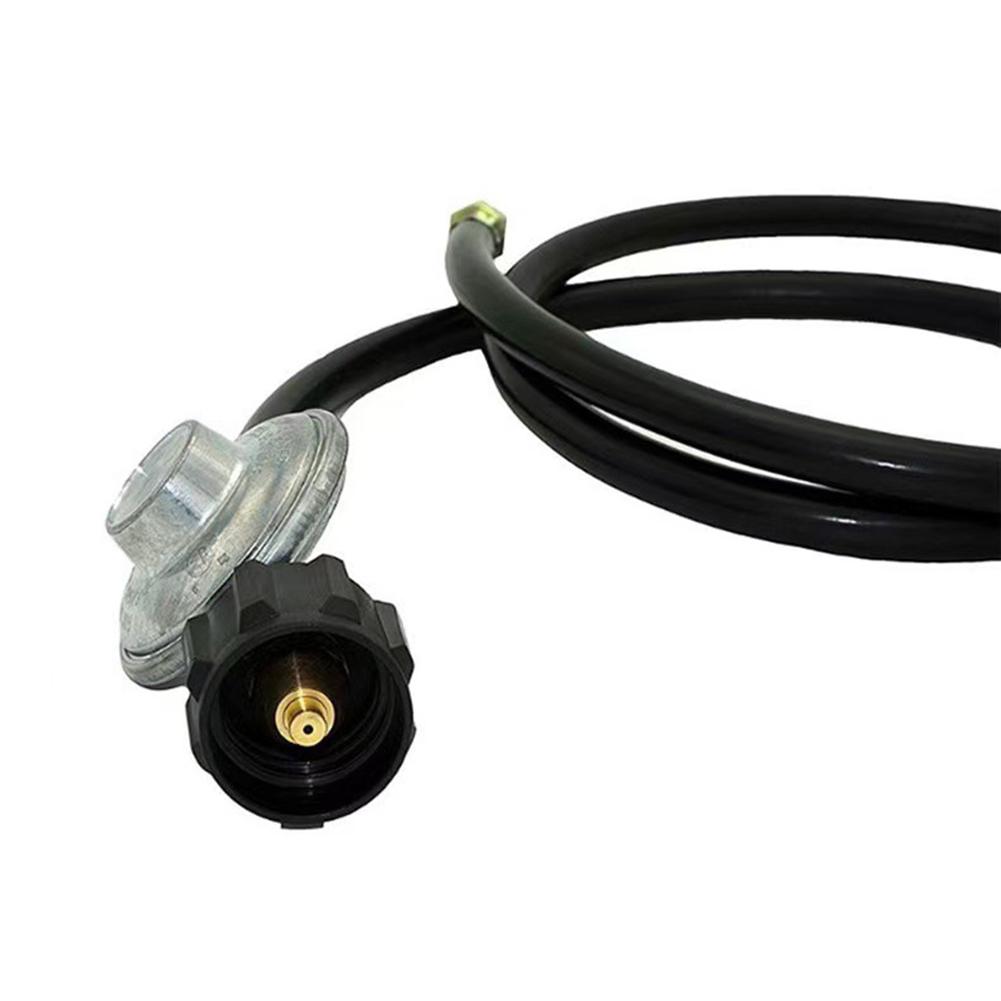 4FT Propane Hose Propane Adapter Hose Cleaner Heating Experience Enhanced Safety Assurance Integrated Propane Filter