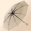 Fashion Chinese Folding Umbrella for Women 8K Fully Automatic Umbrella Windproof Strong 280T Golf Rain Umbrellas