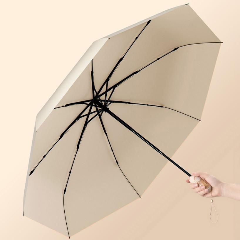 Fashion Chinese Folding Umbrella for Women 8K Fully Automatic Umbrella Windproof Strong 280T Golf Rain Umbrellas