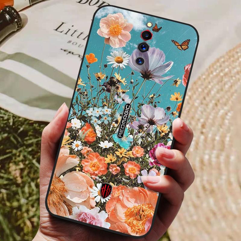 For Nubia Red Magic 5G Case Soft Silicon Cover Phone Case for ZTE Nubia Red Magic 7 Pro 5G 5S Cases Redmaic 5G 7Pro Fundas Coque