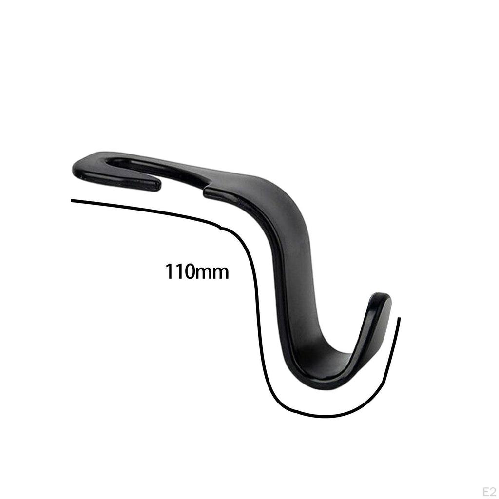 4Pcs Car Back Seat Hanger Organizer Children's Toy Holder Accessories Easy Remove and Installation