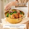 Guangyi 304 Stainless Steel Korean Noodle Bowl with Double Handles