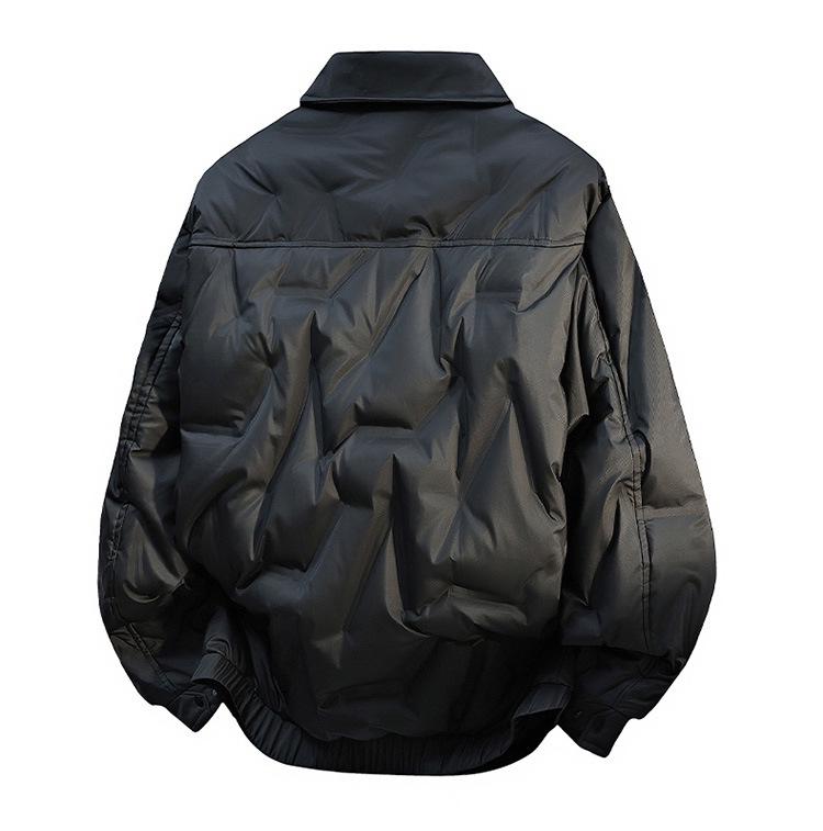 Plus Size Men's Winter Down Jacket, 90-300 jin, 90% Down, Sports & Casual Style