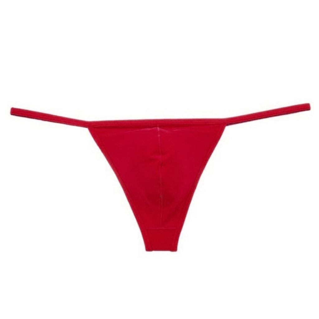 Open Back Mens Underpants Low Waist Briefs G-string Thong Underwear
