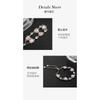 Pink Heart Zircon Adjustable Pull Bracelet Light Luxury Niche Fashion Jewelry For Women