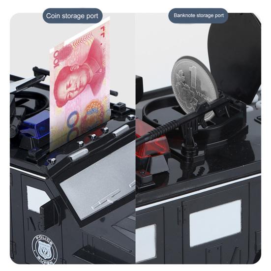 Skarbonka Samochód Zarządzanie Finansami Stylowy Plastikowy Hummer Policyjny Bank na Pieniądze