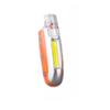 Security Whistle LED Flashlight USB Rechargeable Portable Flashlight with 3 Modes COB Whistle Torch Outdoor Safety Warning Light