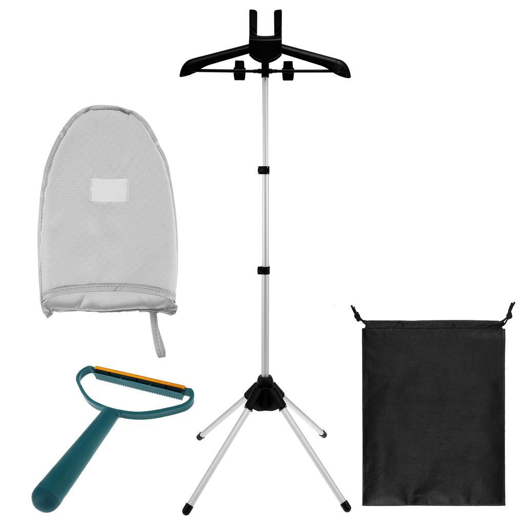 Stojak na parownicę do ubrań 84-160 cm Regulowana wysokość Stojak na ubrania do parownicy Obracany Składany Stojący Wieszak na ubrania do domu