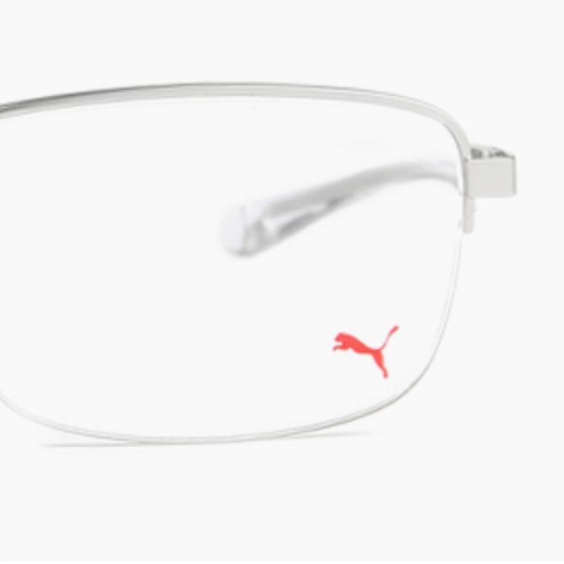 Puma Galleria Puma EyeglaSS Frame Pu0094o 003 Semi RimleSS Metal Men S And woMen S glaSSeS