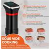 Stainless Steel Sous Vide Cooker LCD Smart Micro-therm Cooking Machine Immersion Circulator Waterproof Vacuum Slow Cooker