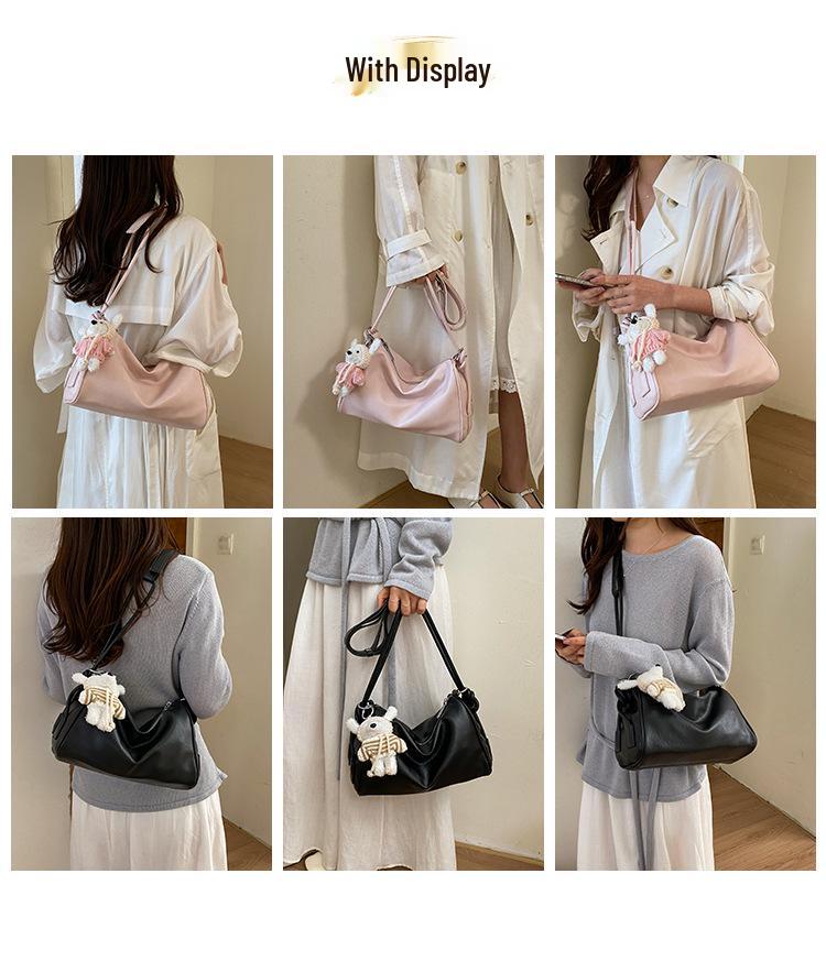 Chic Retro Leather Crossbody Bag: 2026 Summer Collection for Women