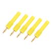 5Pcs Convert Banana Plug Strong Connectivity Good Conductivity 2mm to 4mm Conversion Banana Plug