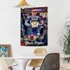 Jorge Lorenzo Custom Your Name Wall Decor Tapestry Art For Pet Memorial Birthdaywedding Party Backdrop Family Gift