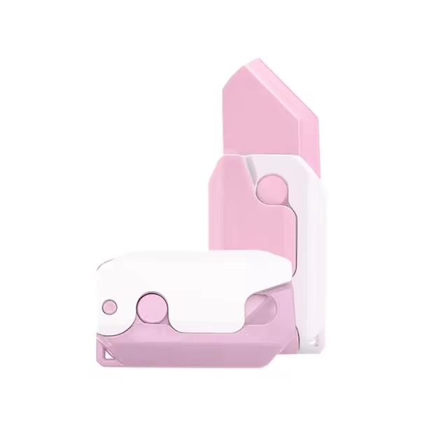 Adults Glowing Fidget Sensory Toys Small Plastic Retractable Carrot Knife Prop Stress Relief 3D Printed Gravity Radish Knife Toy