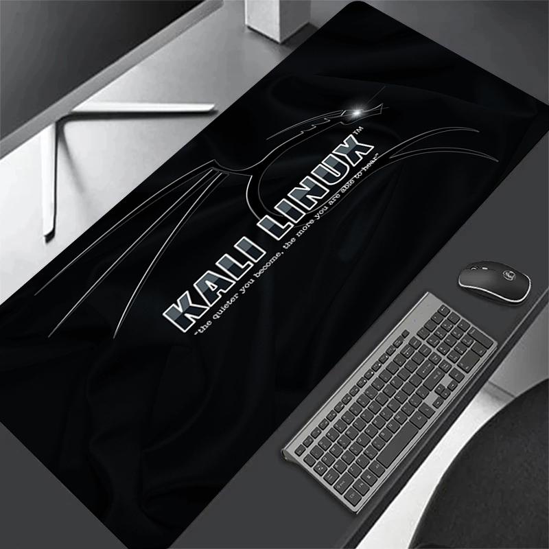 Kali Linux Mousepads Company Mouse Mat X Natural Rubber Nonslip Keyboard Desk Mats Kawaii Large for Laptop Gaming Mouse Pad