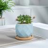 Nordic Decoration Coffee Table Restaurant Porch Study Colorful Ceramic Geometric Plant Flower Pot