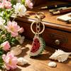 Creative Bling Rhinestone Watermelon Fine Workmanship Portable Bag Pendant Fashion Jewelry Decor Gift For Friends Bag Charm