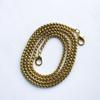 Reasonable Price Hiphop Heart Big Gold Zircon Cursive Letter Pendant Cuban Link Ice Chain Heavy Necklaces for Women with Clasp