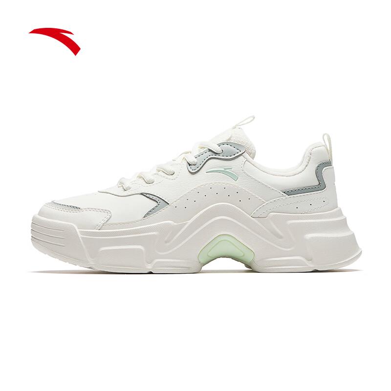 ANTA Women's Rabbit Fleece-Lined Casual Sneakers