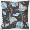 Flower and Bird Printing Series Pattern Pillowcase Square Pillowcase Home Office Decoration Pillowcase