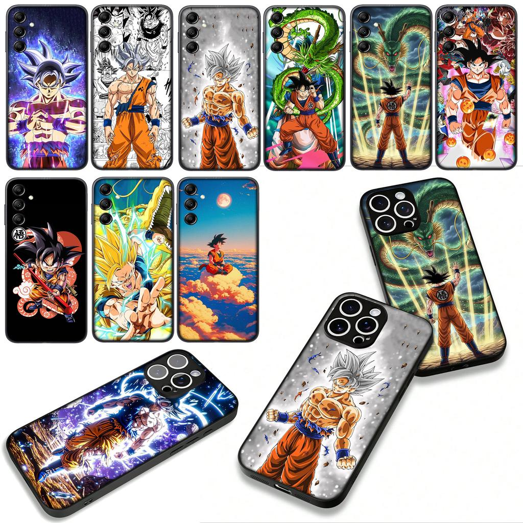 Tapeta Drak Son Goku Ball Kryt na telefon pro Apple iPhone 16 15 14 Plus 13 12 Mini 17 Pro Max + ProMax 16E Air 16+ Pouzdro