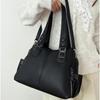 New Retro Shoulder Bag, Fashionable Tote Bag, Multi-layer Large Capacity, Fashionable Diagonal Commuting Bag