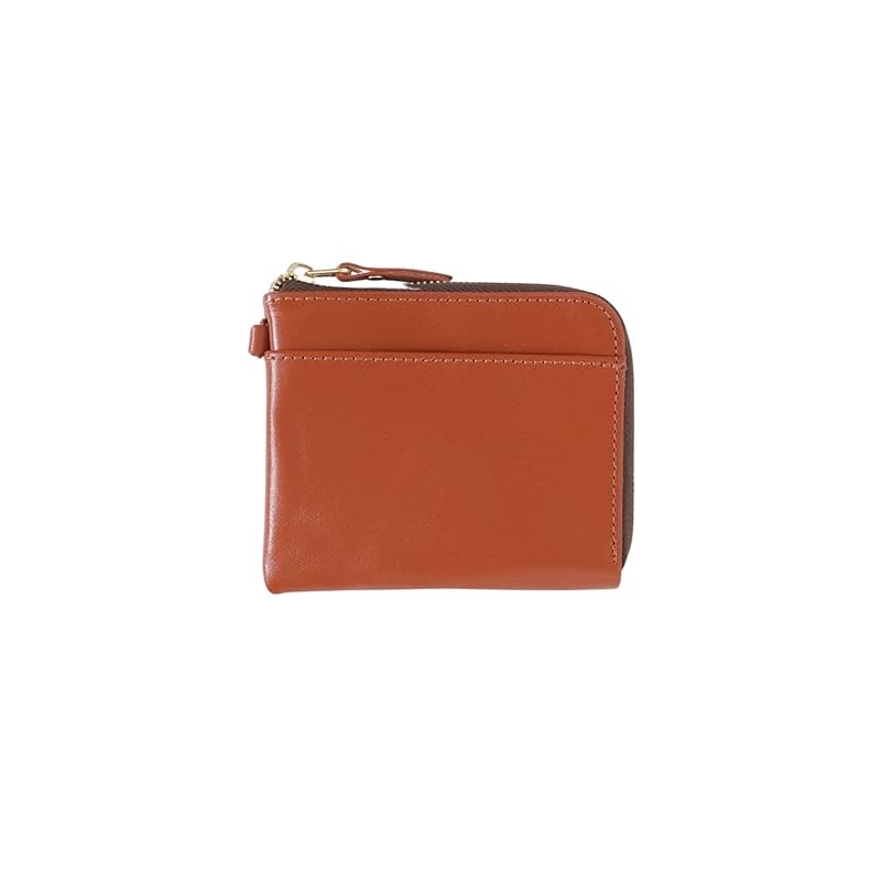 

[Urban Research] wallet iD italianleather zipwallet men s UI43-1BE001 ORANGE FREE