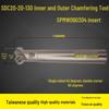 45° Internal/External Disposable Chamfering Tool: B45 Inner Hole SC12/SPMW090304
