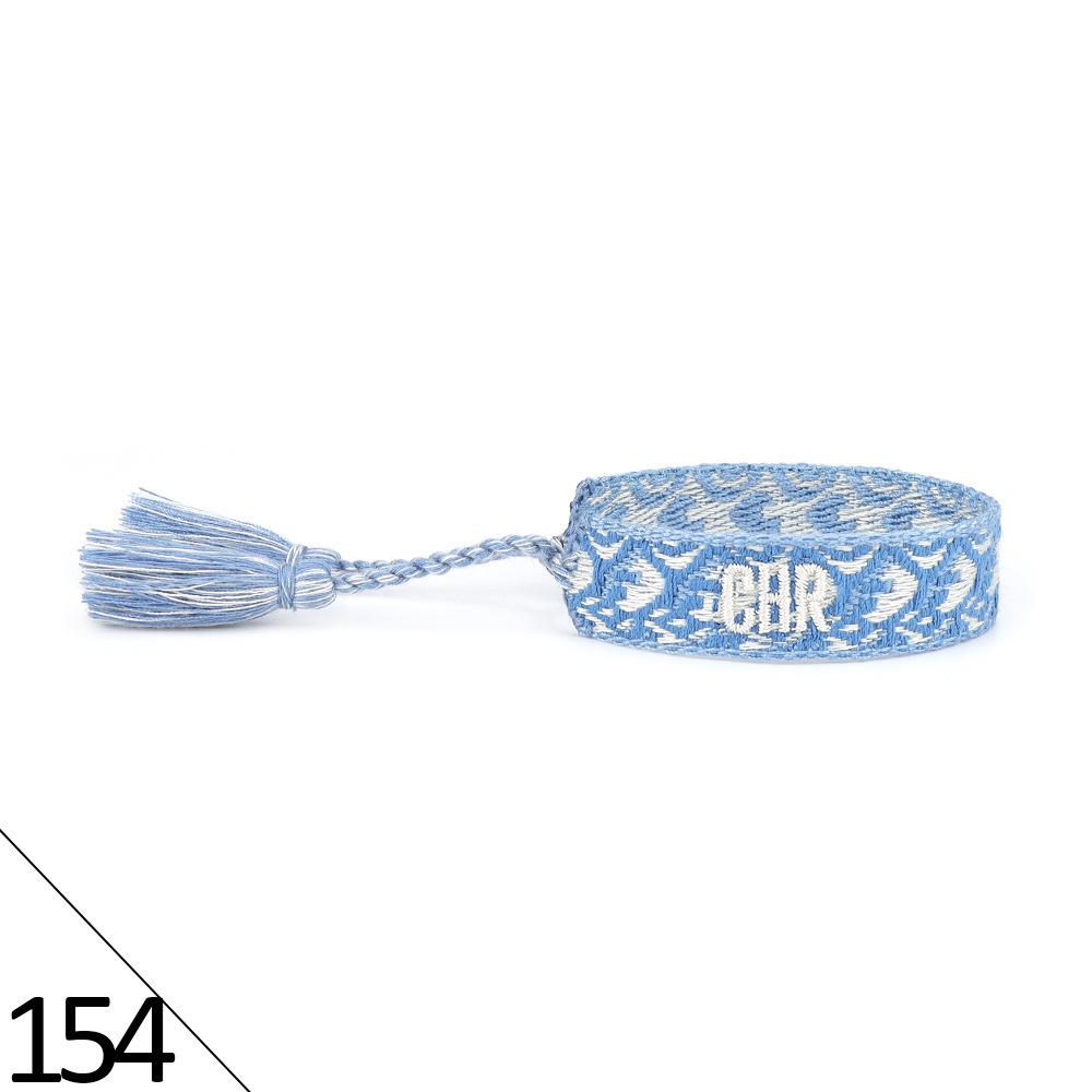 Friendship Letter Bracelet - Hand-Woven Ethnic Style with Polyester Tassels