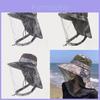 Summer Mens Fishing Hat With Sun Protection And Full Face Mesh For Outdoor Activities