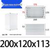 Outdoor Waterproof ABS Plastic Junction Box