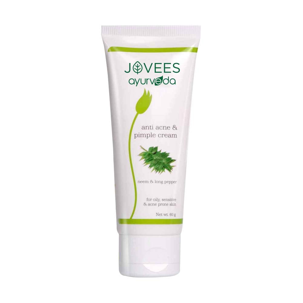 

Jovees Ayurveda Neem & Long Pepper Крем проти акне та прищів 60 г
