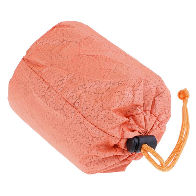 1Pc Storage Bag Emergency First Aid Sleeping Bag Pe Film Tent