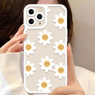 Měkké pouzdro pro Iphone 14 Plus Pouzdro Clear Flower Funda Iphone 12 13 11 Pro Max Mini 7 8 Plus Se 2022 2020 X Xr Xs Max Zadní kryt