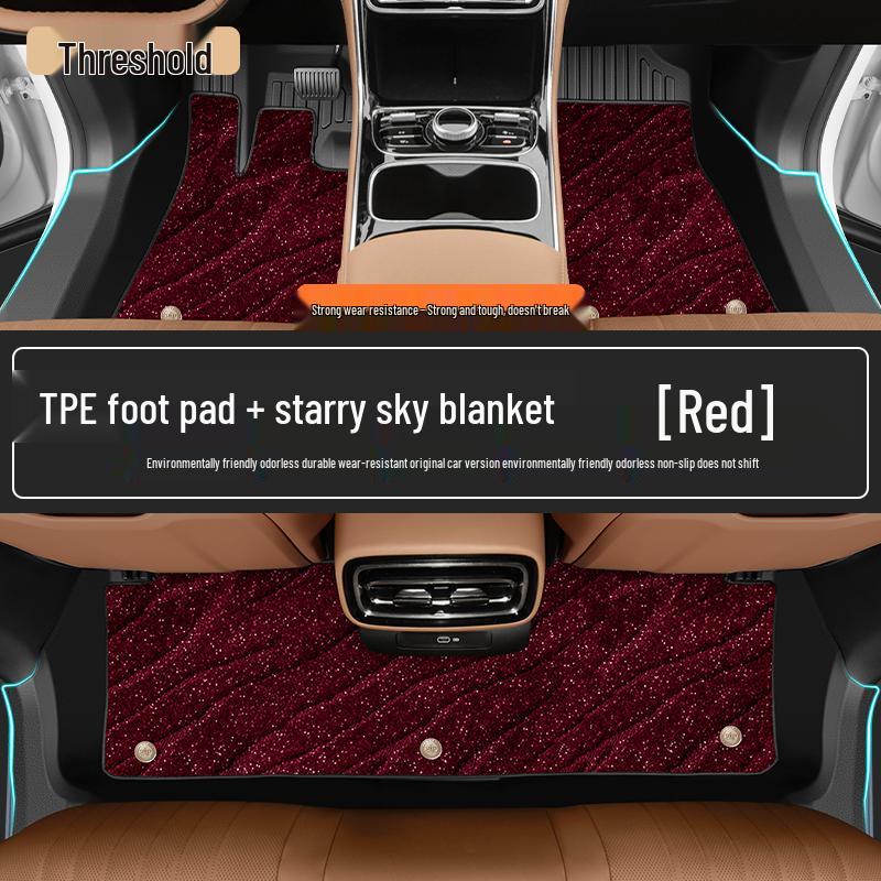 Geely Galaxy Star 6 Floor Mats - TPE, Full-Coverage, 2025 Model, Premium Car Accessories & Décor