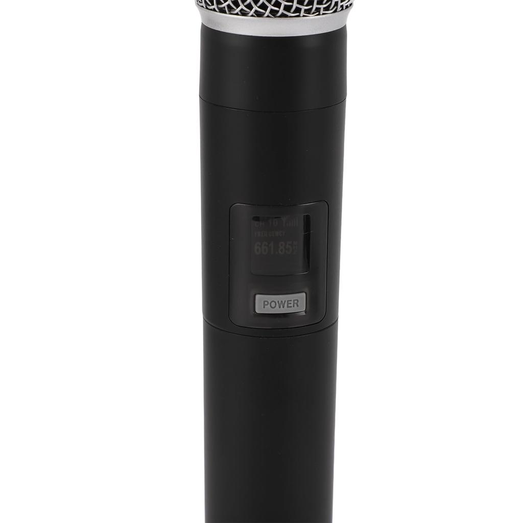JGGLD Wireless VHF Handheld Microphone USB Rechargeable Professional Karaoke