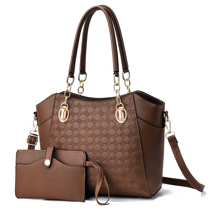 2023 New Style Mother And Child Bag Autumn And Winter Pu Leather Large Capacity Tote Bag Women Chain Shoulder Bag